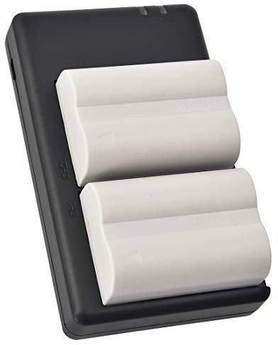 DSTE BLM-5 Batterie de Rechange (2 Paquets) et Chargeur Rapide Double Compatible pour Olympus E1 E3 E5 E300 E330 E500 E510 E520 C-5060 C-7070 C-8080