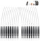 20Pcs Hearing Aid Cleaning Brush, Multifunctional Hearing Aid Cleaning Kit, Sound Tube and Earmold Vent Cleaner Universal Cleaning with Magnet for Hearing Amplifier Earbuds Headphones
