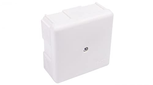 Druckdose mit Einsatz 5-fach für Cu bis 2.5mm2/6-Auslauf IP55 weiß 87x87x39 0226-01 Elektro-plast Aufleger 5901130480227