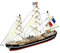 Artesanía Latina - Holzmodellschiff - Easy Kit Französische Schulschiff, Belem - Modell 17001, Maßstab 1:160 - Modelle zu Bauen - Anfängerniveau