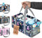Knuffig Toniebox Tasche - Tragetasche für Toniebox & Zubehör, Aufbewahrung für Figuren, Musikbox Tasche für 2 Boxen, Abnehmbare Trennwände, Perfekt für Kinder & Reisen (Prinzessin)