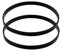 BBTISG 2 Stück 30,5cm Bandsäge Gummiband Holzbearbeitungsbandsäge Gummibandsäge Scrollrad Gummiring Bandsäge Reifen Gummiband