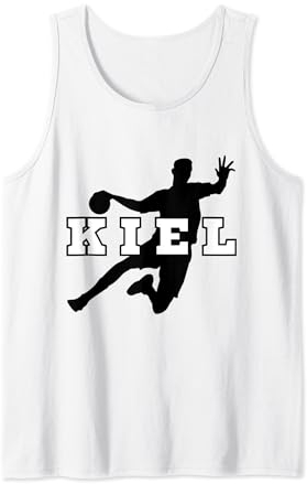 Kiel Handball Mannschaft Verein Fan Schleswig-Holstein weiss Tank Top