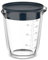 Mepal - Verre doseur en verre + couvercle Chef it - Graduation facile à lire - Passe au four et micro-ondes (sans couvercle) - Verre de haute qualité - Passe au lave-vaisselle - 500 ml - Navy