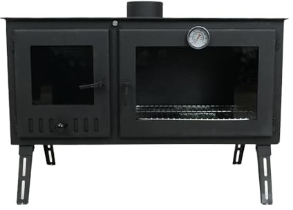 Outbacker Firebox Gamme XL Eco Burn Four Poêle | 4,0 kW 32 kg (corps uniquement)