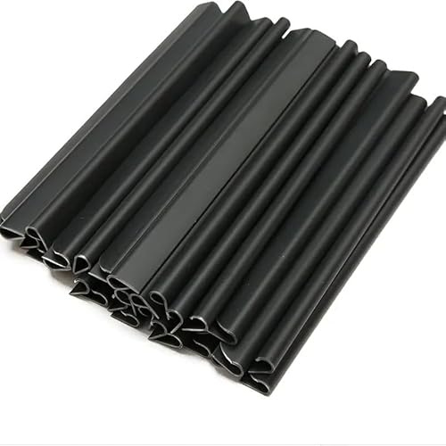 Neuytiky Fixation Brise Vue – 50 Clips 15x7,9 mm x 19 cm, Imperméable & Résistant UV pour Jardin, Balcon, Terrasse | Solution Déco & Fonctionnelle