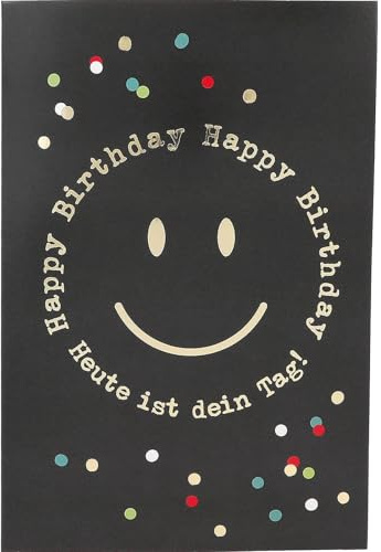 Depesche 11793-045 Jump outs - Grußkarte mit Musik, witzige Geburtstags-Karte mit farbenfrohem Motiv, passendem Spruch und Innentext