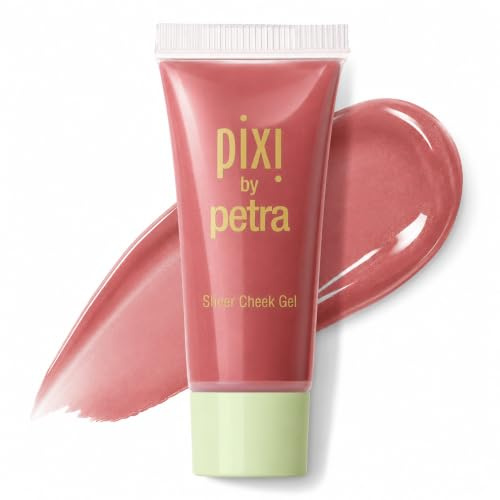 Pixi Beauty Sheer Cheek Gel | Farbton: Natural | Transparentes Gel-Blush | Ölfreie & Parfümfreie, Feuchtigkeitsspendende Formel | 0,4 oz/12,7 g