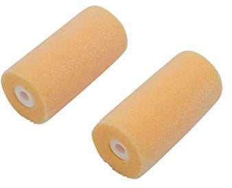 SAVY Mini Manchons mousse floquée 70 mm pour peinture brillante et laque, sachet de 2