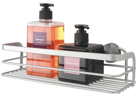 Metaltex 404804039 Viva Badablage rechteckig Polytherm, Edelstahloptik