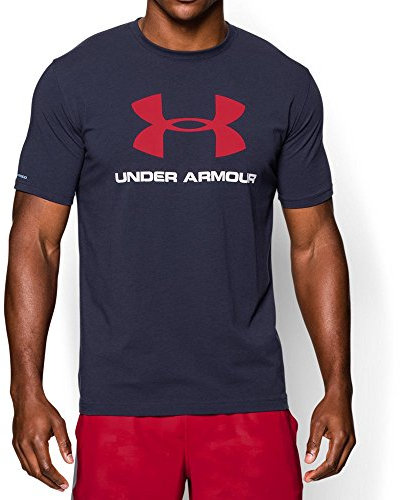 Under Armour Men's CC Sportstyle Logo Short-Sleeve Shirt - Midnight Navy, Medium
