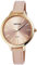 Raptor Damen-Uhr Leder Armbanduhr 12mm breit 22cm lang ⌀38mm schmal elegant beige goldfarbig Geschenke für Frauen