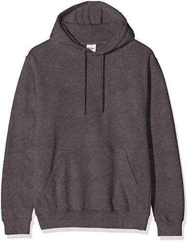 AWDis Men's College Hoodie, Grey (Charcoal), XX-Large