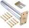 Supreme Concealed Chain Door Closer - Fire Rated Brass