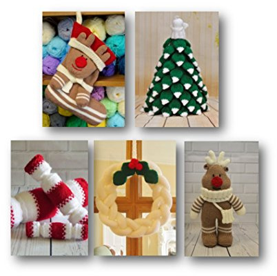 Knitting Pattern Christmas Knitting Patterns Collection KBP-C017