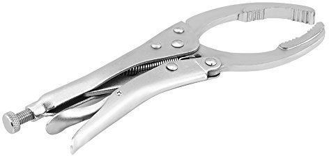 KIMISS Clé de filtre à huile de voiture 10inch, outil de dépose de clé à filtre à huile réglable pour véhicule