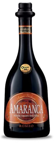 Amaranca, l'amaro premiato | Amaro all'arancia selvatica dell'Etna, Sicilia | 50cl