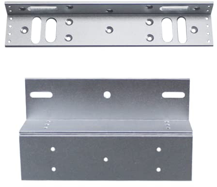 YAVIS Z & L ZL Support Stents pour 280kg 600lbs Magnetique la Serrure électrique de Force de Maintien Montage Magnétique Support de Verrouillage pour Le système de contrôle d'accès