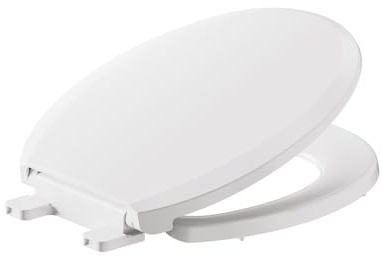 American Standard 5259B65MT.020 Cardiff Slow-Close Round Front Toilet Seat, White