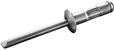 GOEBEL® - 500 x Mehrbereichsblindnieten Aluminium/Edelstahl A2 (V2A) (Ø x L) 4,8 x 24,8 mm - Flachkopf Niete Blindniete - Mehrbereich Blindniete - Mehrbereichsniete - Mehrbereich Niete - MULTI