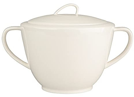 Suppenvase, Porzellan, weiß Porzellan, polnisches Porzellan, MariaPaula Nova Ecru, 2,5 l