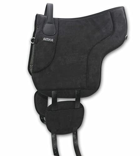 AMKA Reitpad Bareback Pad aus Wildleder Komfort Gr. Warmblut für Erwachsene