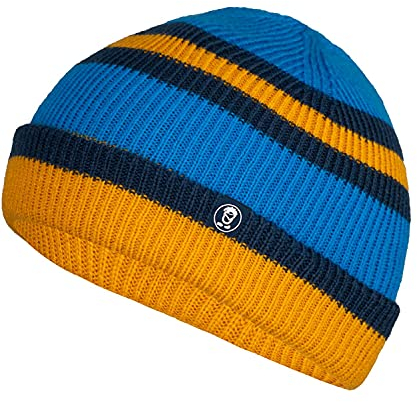Trollkids Kids Trondheim Cap 54, Mystic Blue/Yellow
