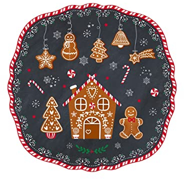 Easy Life Set mit 1 Teller, 20 cm, feines Porzellan