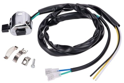 2EXTREME Schaltereinheit Lenker verchromt kompatibel für Puch, Sachs Mofa Universal