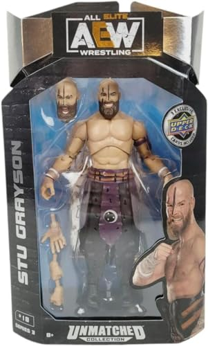 AEW Unmatched Unrivaled Luminaries Collection Wrestling Action Figure (Choose Wrestler) (STU Grayson)