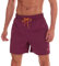 JustSun Costume Uomo Mare Costumi da Bagno Uomo Corto Piscina Pantaloncini Short Surf Uomo Mare Asciugatura Rapida Claretto S