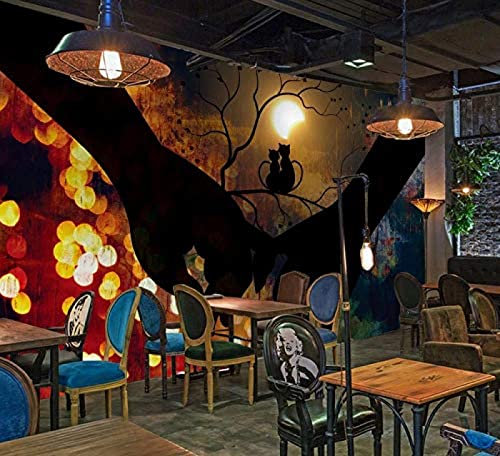 XHXI 3D Papier Peint New York Peintures Murales Dessinés À La Main Main Dans La Main Moderne Papier Peint Chambre Salon Papier Peint 3D de séjour Chambre à coucher Salle de séjour Mural-200cm×140cm