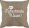 50x50 - Rentner - Mein Ruhestands Kissen - 50 x 50 cm - Beige - zur rente zum rentenbeginn ruhestand renteneintritt geschenk pensionäre renter rentnergeschenke rentner! rentner/innen rentner,