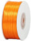 91m Satinband Geschenkband Orange 3mm Breit,Seidenband Orange Luftballon Band Dick Schleifenband Satin Dekoband Geschenkverpackung Deko Band Stoffband für Halloween Hochzeit Taufe Geburtstag