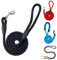 AiTodos® Guinzaglio per Cani da 1,5 m, Diametro 1,2 cm, Guinzaglio Anti-Gancio per Addestramento o Passeggiate, Adatto per Cani di Taglia Piccola, Media e Grande, Nero