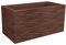 Tecnokit Nicoli vaso rettangolare rotazionale in resina Cassetta Elegance, per interni ed esterni, fioriera grande dimensioni cm 60x30x30 cm 80x40x40 (60x30x30, Corten)