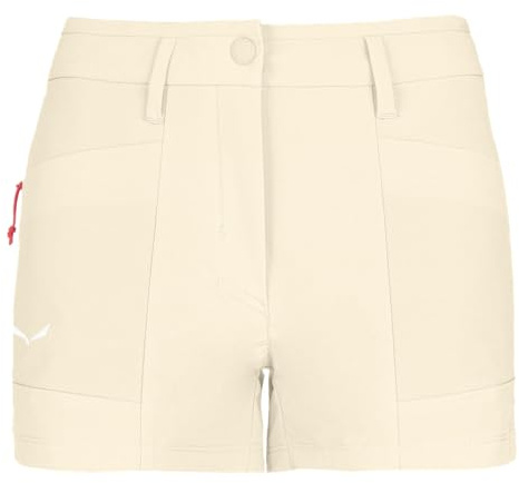 Salewa Puez Durastretch Cargo Shorts Women, Oatmeal, M