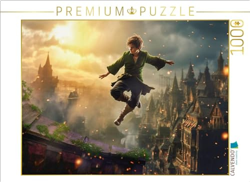 CALVENDO Puzzle Peter Pan von J. M. Barrie | 1000 Teile Lege-Größe 64 x 48 cm Foto-Puzzle für glückliche Stunden