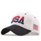 Keuyeo Baseballkappe Usa-Flagge, Für Männer Und Frauen, Verstellbare Snapback-mütze, Amerika-Stickerei, Hip-hop-Kappen, Baumwolle, Papa-Kappe