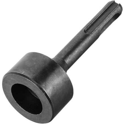 Veemoon Ergonomic Handle Ground Rod Driver Bit Fence Post Driver Accessory for Electric