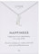 LUUK LIFESTYLE Delicate Necklace with Pendant made of Waterproof Stainless Steel, Gift for Women, Modern Jewelry Design, Western Boots, Rose Gold