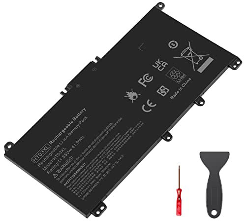 LabTEC HT03XL - Batteria ricaricabile per HP Pavilion, 11,55 V, 41,9 Wh, per HP l11119-855 240 G7 245 250 255 14-CE 14-CF 14-CK 14 cm 14-DF 14-MA 14Q-CS 14Q-CY 14S-CY Batteria di ricambio serie F