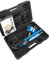 AMZCNC Kit de perforatrice hydraulique Knockout - 10 t - Pompe manuelle en acier - Outil de découpe avec 6 matrices de découpe - 16 mm, 20 mm, 26,2 mm, 32,6 mm, 39 mm, 51 mm
