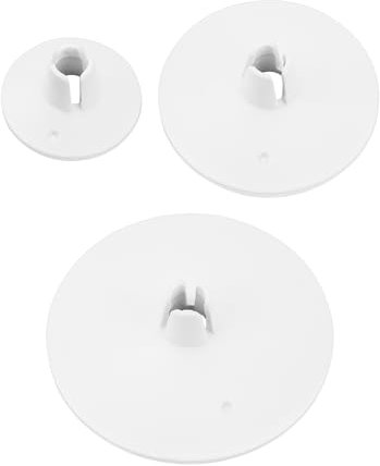 EMSea 3 Stück Haushaltsnähspulen, Nadelkappe, Stickmaschinen-Spulenkappe, Zubehör, 44,6 mm, 34,7 mm, 22 mm, kompatibel mit Wikinger, kompatibel mit Pfaff Sewing