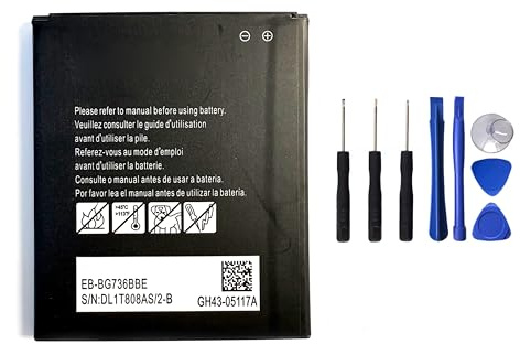 GDDGFVKV 3.85V 3950mAh 15.21Wh EB-BG736BBE Ersatz Akku kompatibel mit Samsung Galaxy Xcover 6 Pro, SM-G736B SM-G736U