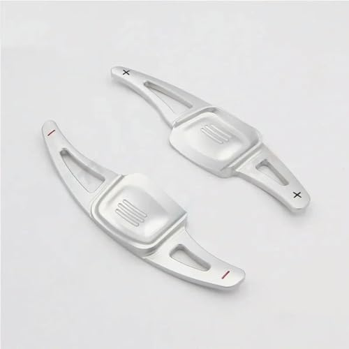 LOPBVXCY Alluminio Paletta del Cambio al Volante per Golf 7 Golf 7.5 MK7 Golf 8 MK8 Polo MK6 Touareg GTI R-Line Passat B8 Adesivi per Estensione del Cambio al Volante Dell'auto Decorazione