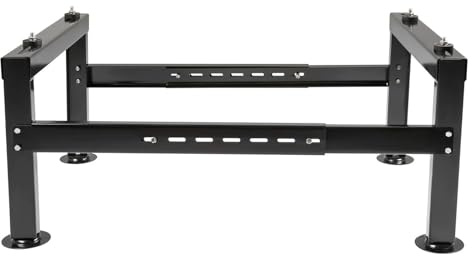 GDHKDDFL Air conditioner outdoor unit brackets, for Ductless Air Conditioner Heat Pump, 33-43 Inches Adjustable Width, Load-Bearing Capacity 770 Pounds