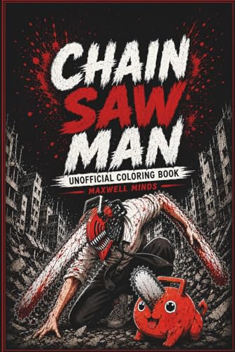 Chain Saw Man Unofficial Coloring Book