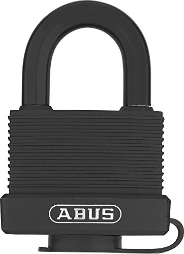 ABUS Cadenas laiton 70/45HB63 à anse haute - résistant aux intempéries - corps de serrure en laiton - enrobage plastique résistant aux chocs - de sécurité ABUS 5