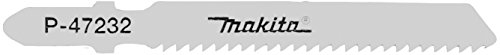 Makita P-47232 Stichsägeblatt MG12 BiM 5 Stück, flexibles Blatt für Stahl, Edelstahl und NE-Metall von 2,5 bis 6 mm Materialstärke